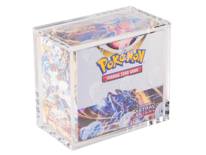 5mm dickes Acryl Case mit Magnetverschluss für Pokémon Booster Box