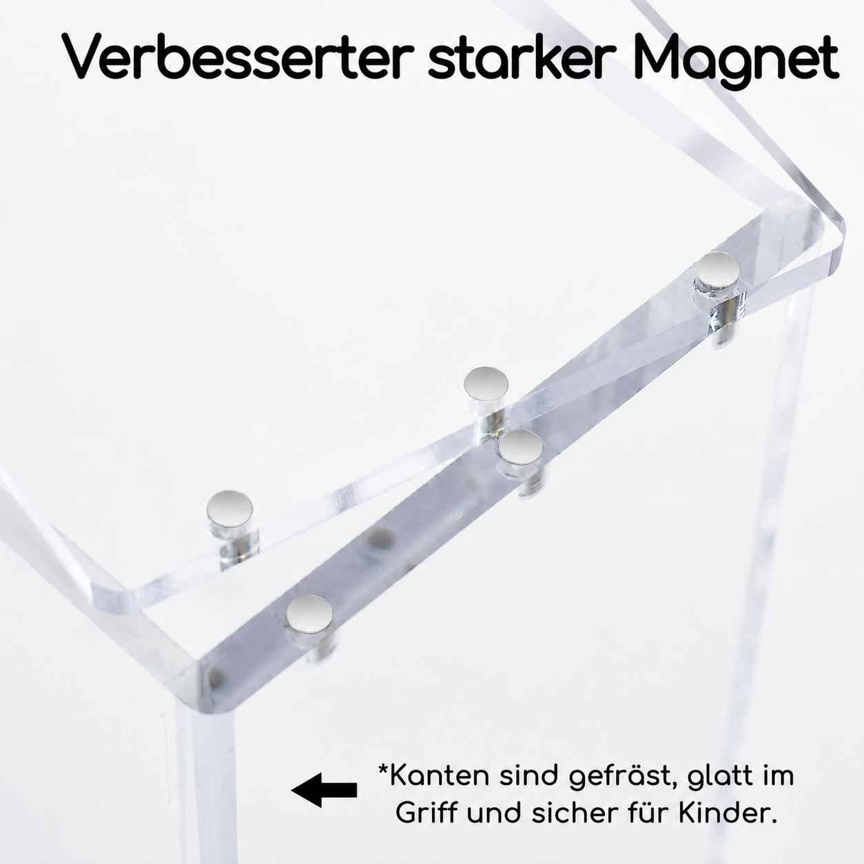 5mm dickes Acryl Case mit Magnetverschluss für Pokémon TTB & ETB